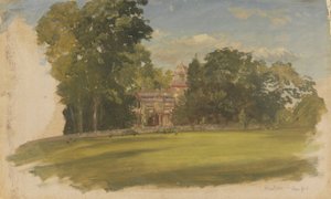Casa en Hudson, Nueva York de Frederic Edwin Church